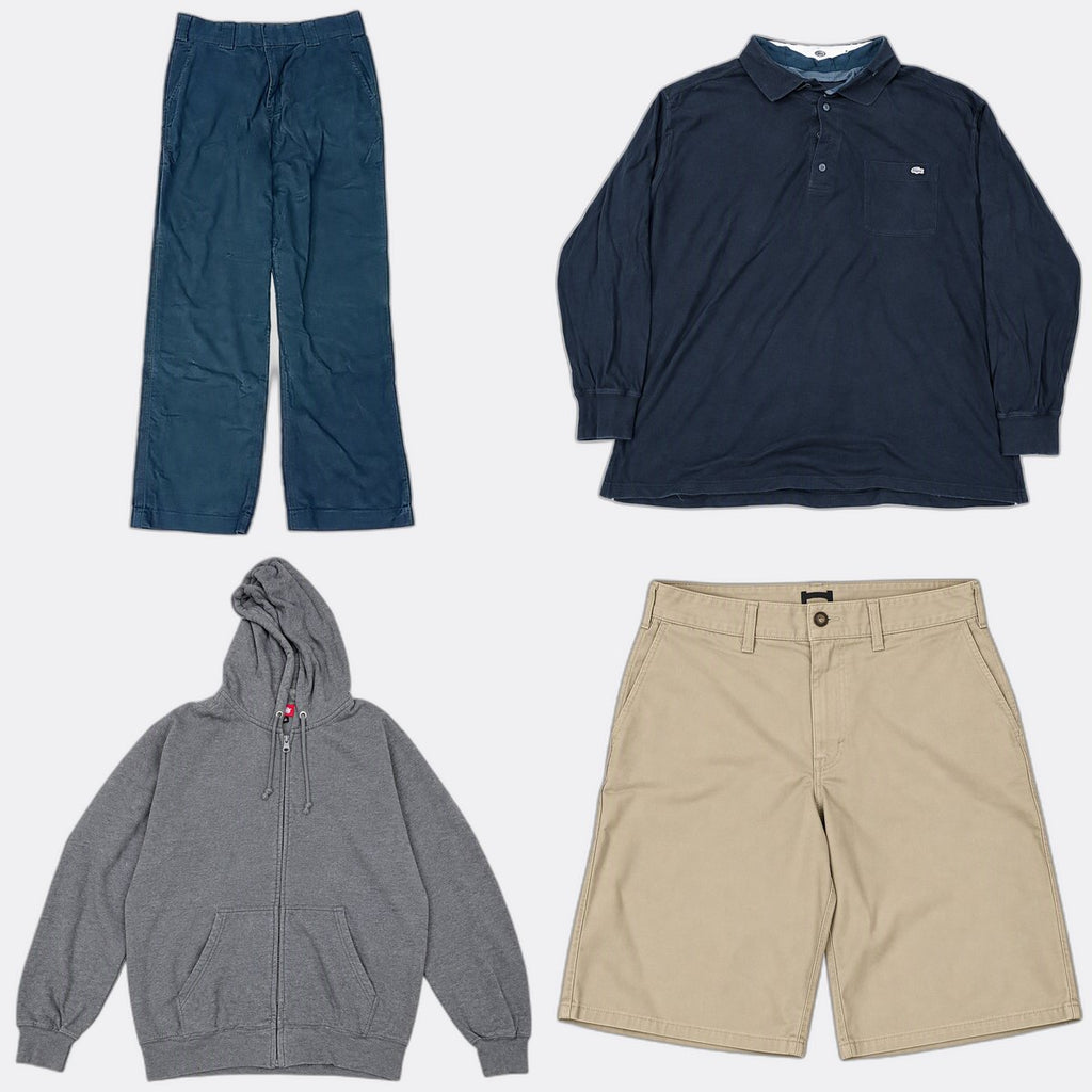 Vintage Dickies Mix Bundle in mixed sizes and colours. Grade A/B/C.