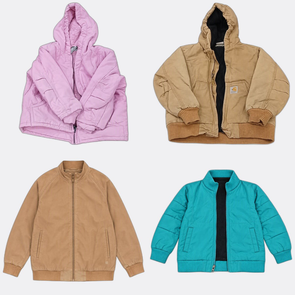 Vintage Carhartt Hoodies and Jackets Bundle in mixed sizes and colours. Grade C.