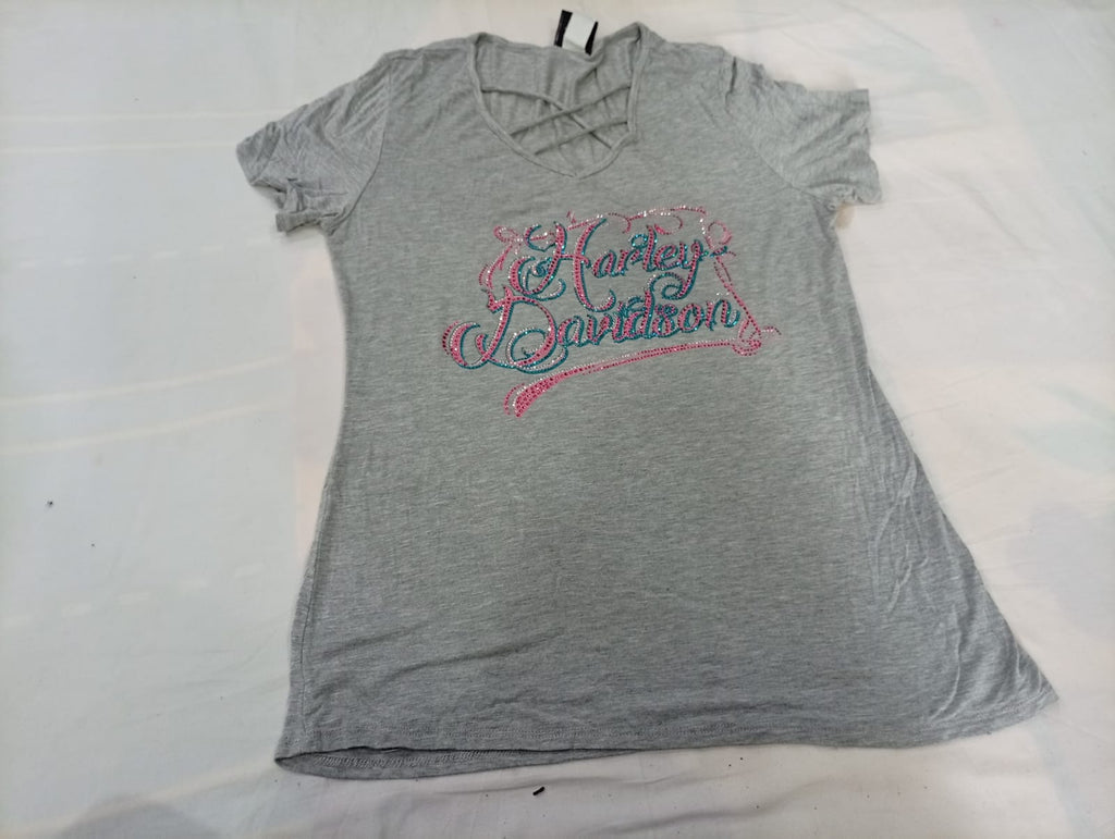 Vintage Harley Baby Tees Bundle in mixed sizes and colours. Grade A/B/C.