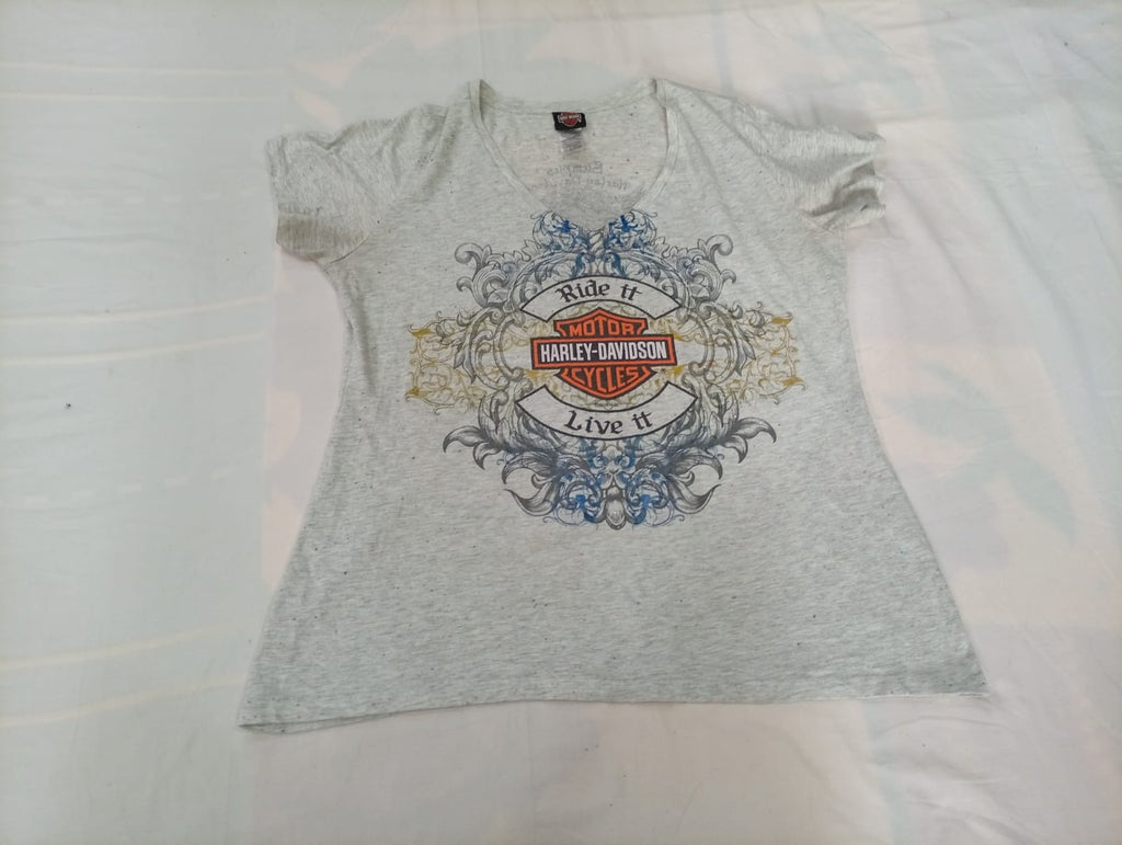 Vintage Harley Baby Tees Bundle in mixed sizes and colours. Grade A/B/C.