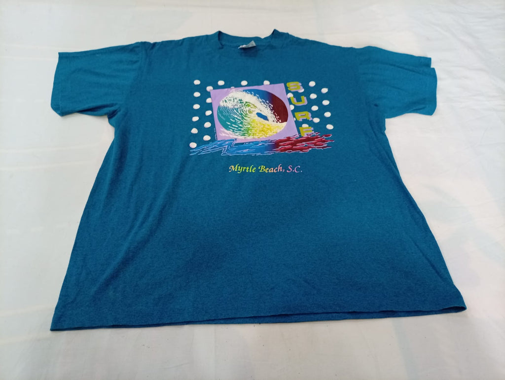 Vintage Single Stitch T-Shirts Bundle  in mixed sizes and colours, Grade A/B/C.