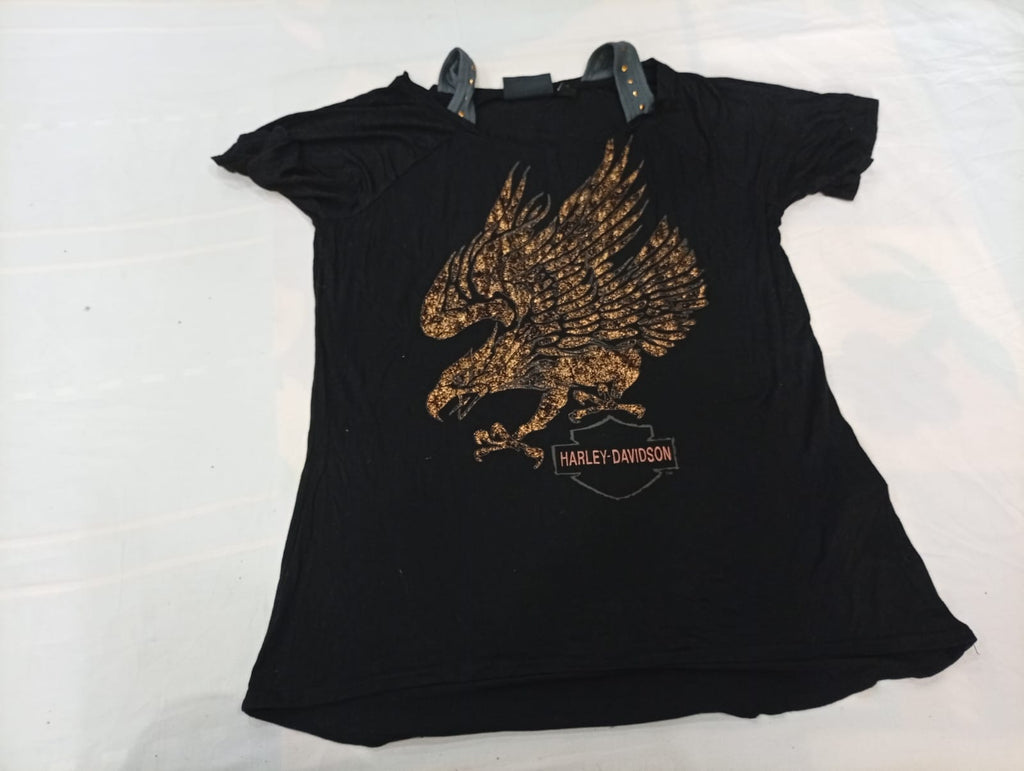 Vintage Harley Baby Tees Bundle  in mixed sizes and colours, Grade A/B/C.