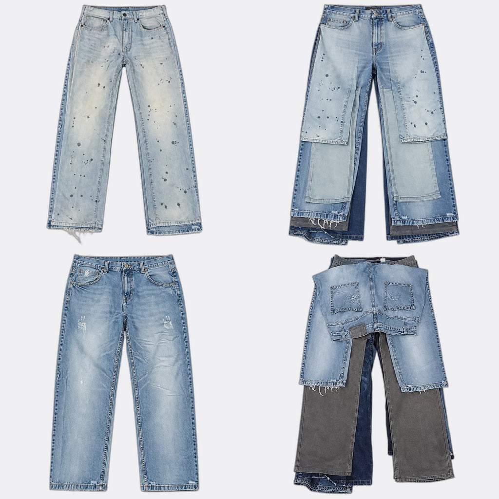 Vintage Rocawear Men Jeans Bundle  in mixed sizes and colours, Grade B/C.