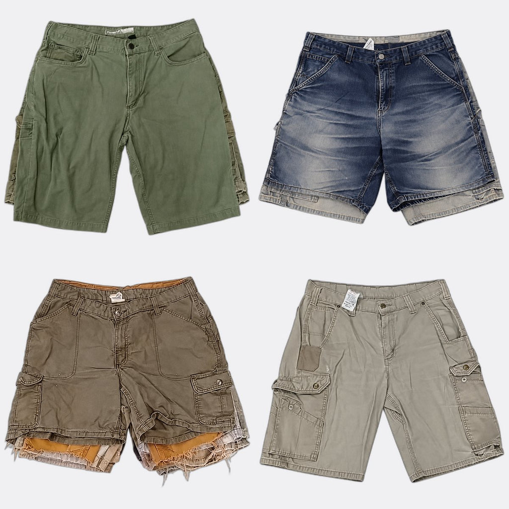 Vintage Carhartt Shorts Bundle  in mixed sizes and colours, Grade C.