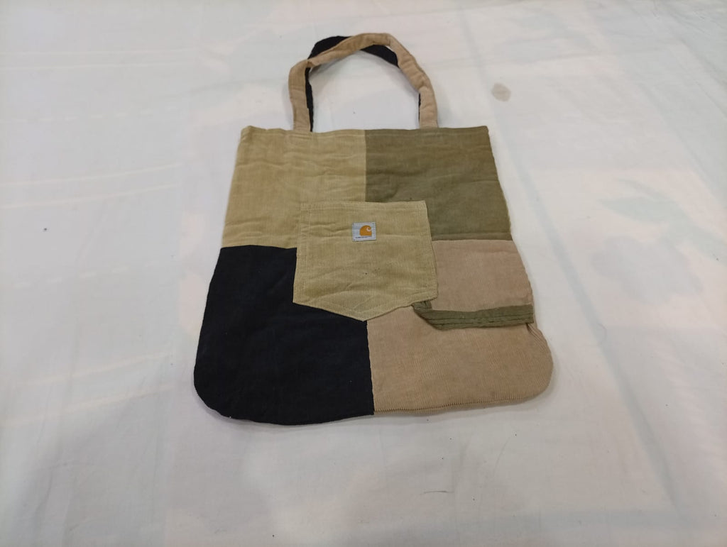Upcycled Carhartt Corduroy Bags Bundle  in mixed sizes and colours, Grade A/B/C.