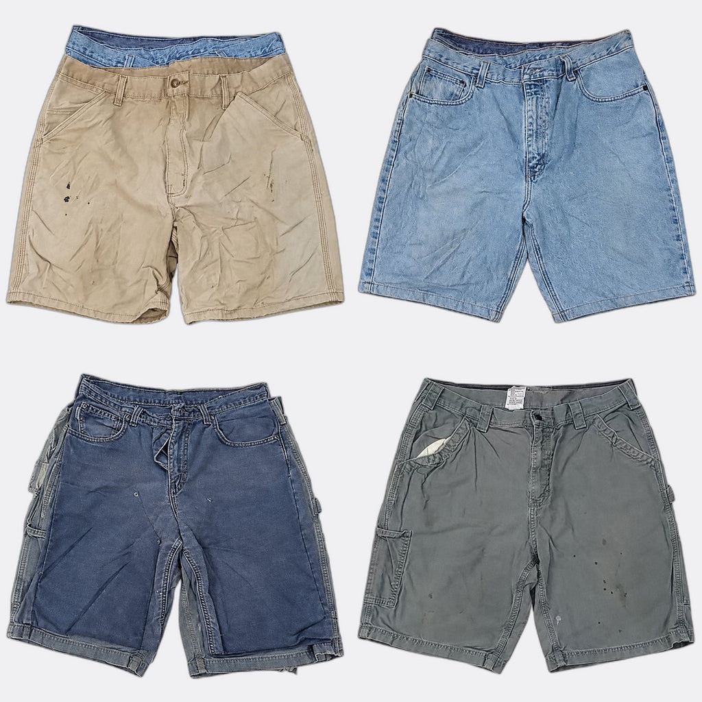Vintage Carhartt Shorts Bundle in mixed sizes and colours. Grade C.