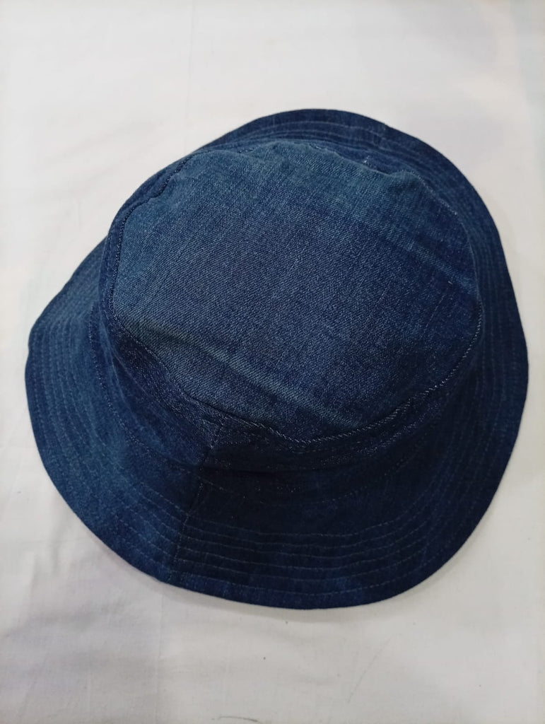 Upcycled Denim Hats Bundle in mixed sizes and colours. Grade A/B/C.