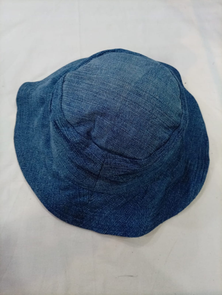 Upcycled Denim Hats Bundle in mixed sizes and colours. Grade A/B/C.