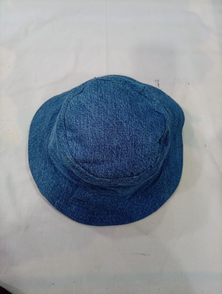 Upcycled Denim Hats Bundle in mixed sizes and colours. Grade A/B/C.