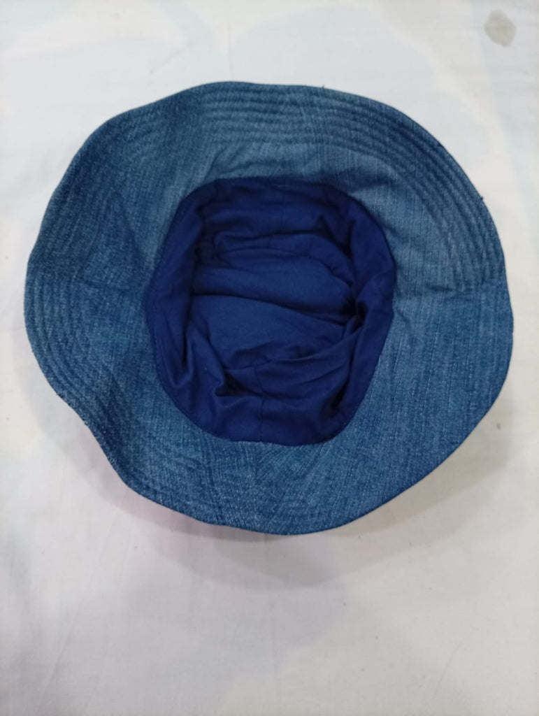 Upcycled Denim Hats Bundle in mixed sizes and colours. Grade A/B/C.