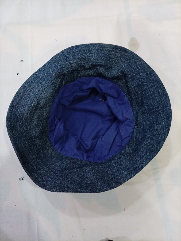 Upcycled Denim Hats Bundle in mixed sizes and colours. Grade A/B/C.