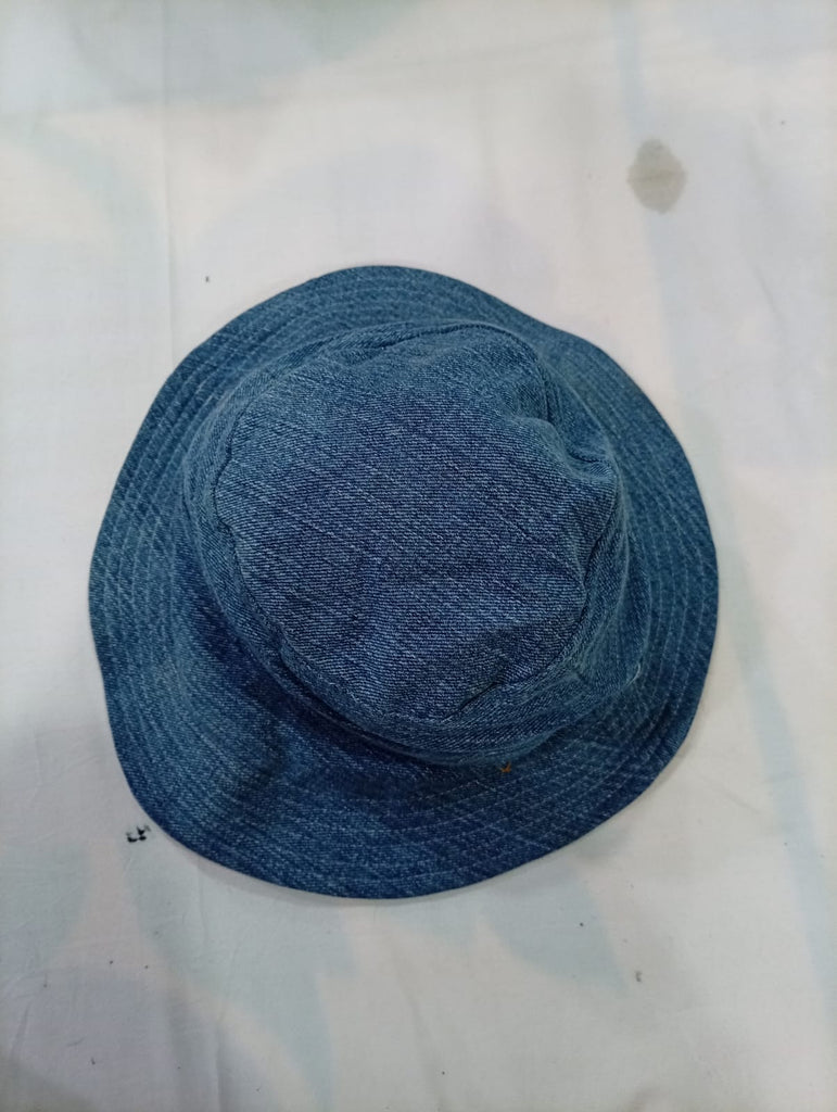 Upcycled Denim Hats Bundle in mixed sizes and colours. Grade A/B/C.