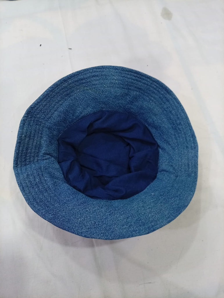 Upcycled Denim Hats Bundle in mixed sizes and colours. Grade A/B/C.