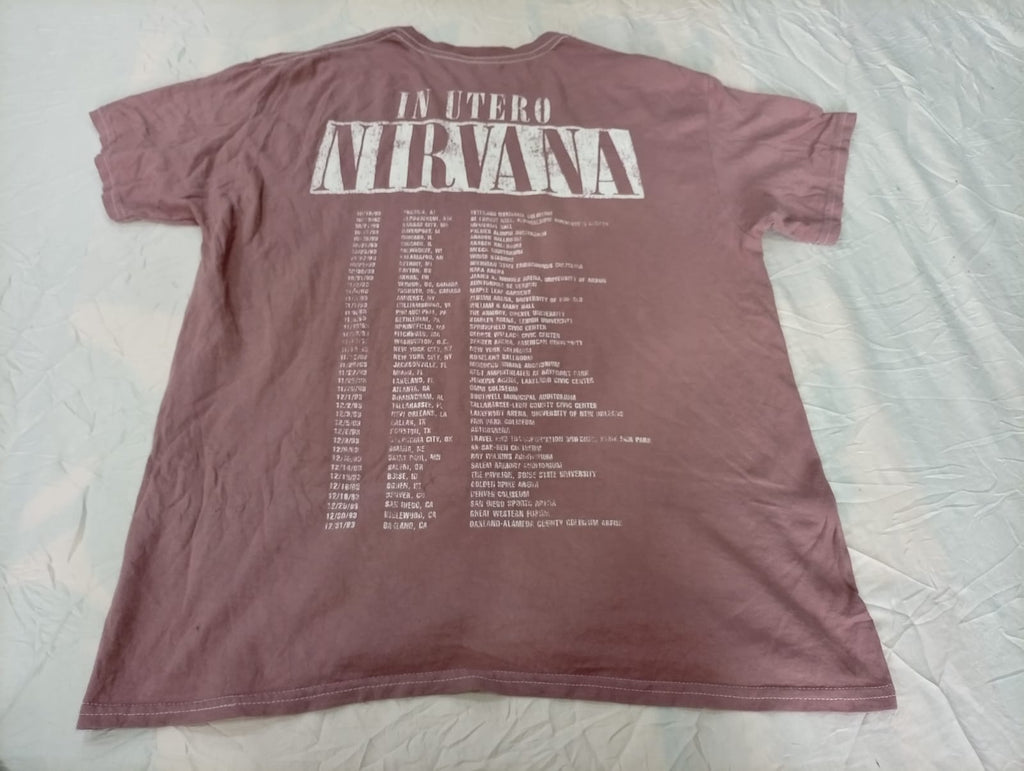 Vintage Music T-Shirts Bundle in mixed sizes and colours. Grade B/C.