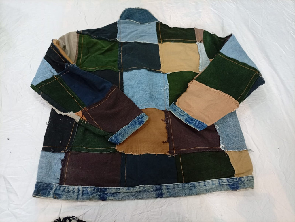 Upcycled Levi's Jackets Bundle in mixed sizes and colours. Grade A/B/C.