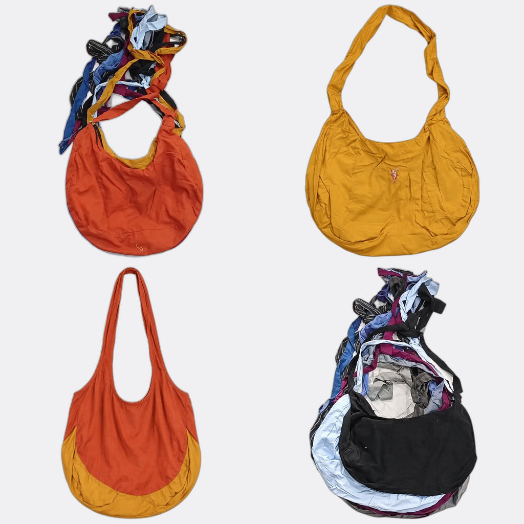 Upcycled Polo Bags Bundle  in mixed sizes and colours, Grade A/B/C.
