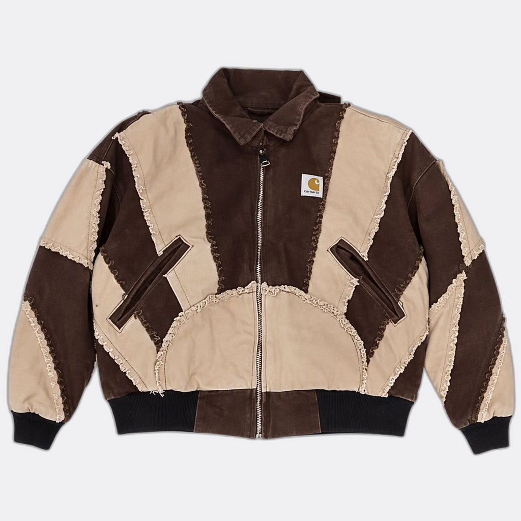  Upcycled Carhartt Crop Jackets Bundle  in mixed sizes and colours, Grade A/B/C.