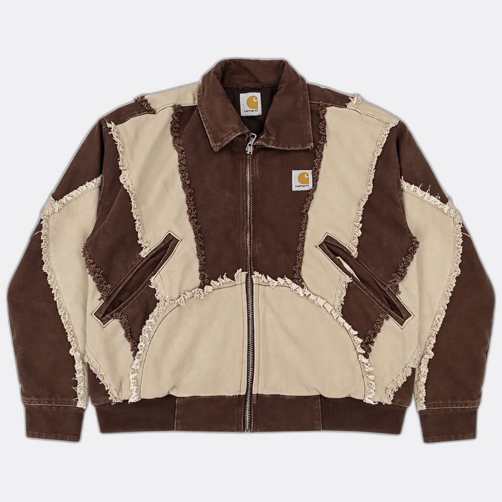 Upcycled Carhartt Crop Jackets Bundle  in mixed sizes and colours, Grade A/B/C.