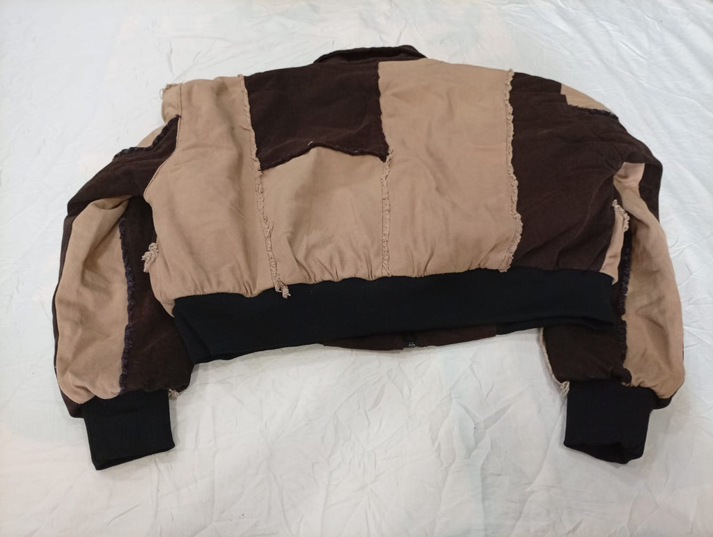 Upcycled Carhartt Crop Jackets Bundle  in mixed sizes and colours, Grade A/B/C.