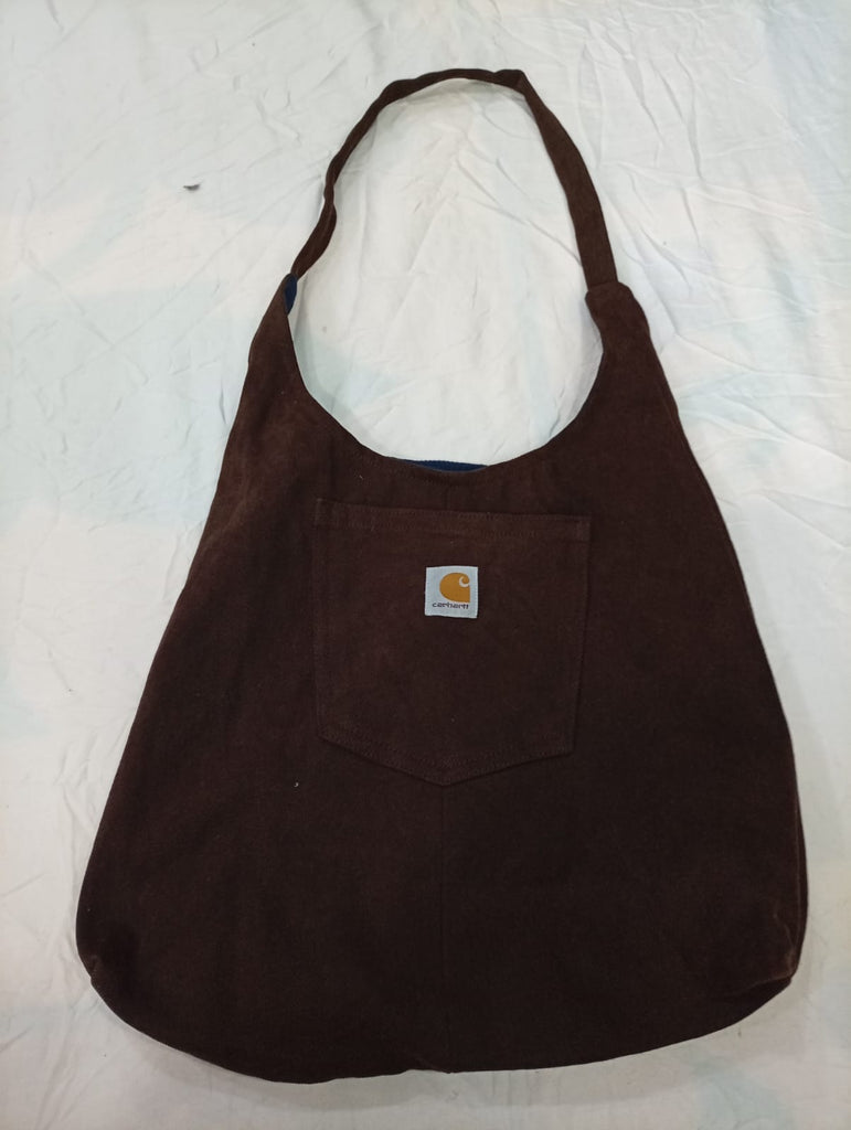 Upcycled Carhartt Bags Bundle in mixed sizes and colours. GradUpcycled Carhartt Bags Bundle in mixed sizes and colours. Grade A/B.e A/B.