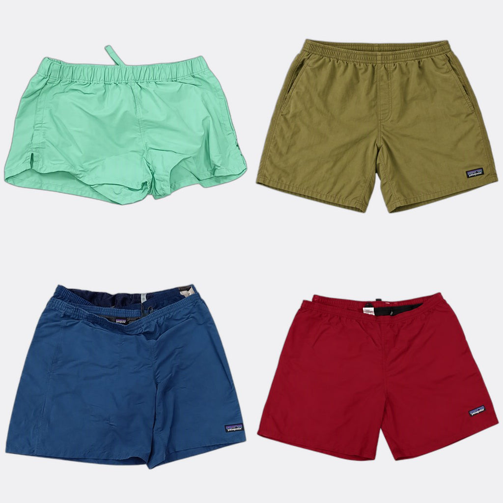 Vintage Patagonia Shorts Bundle in mixed sizes and colours. Grade A/B/C.