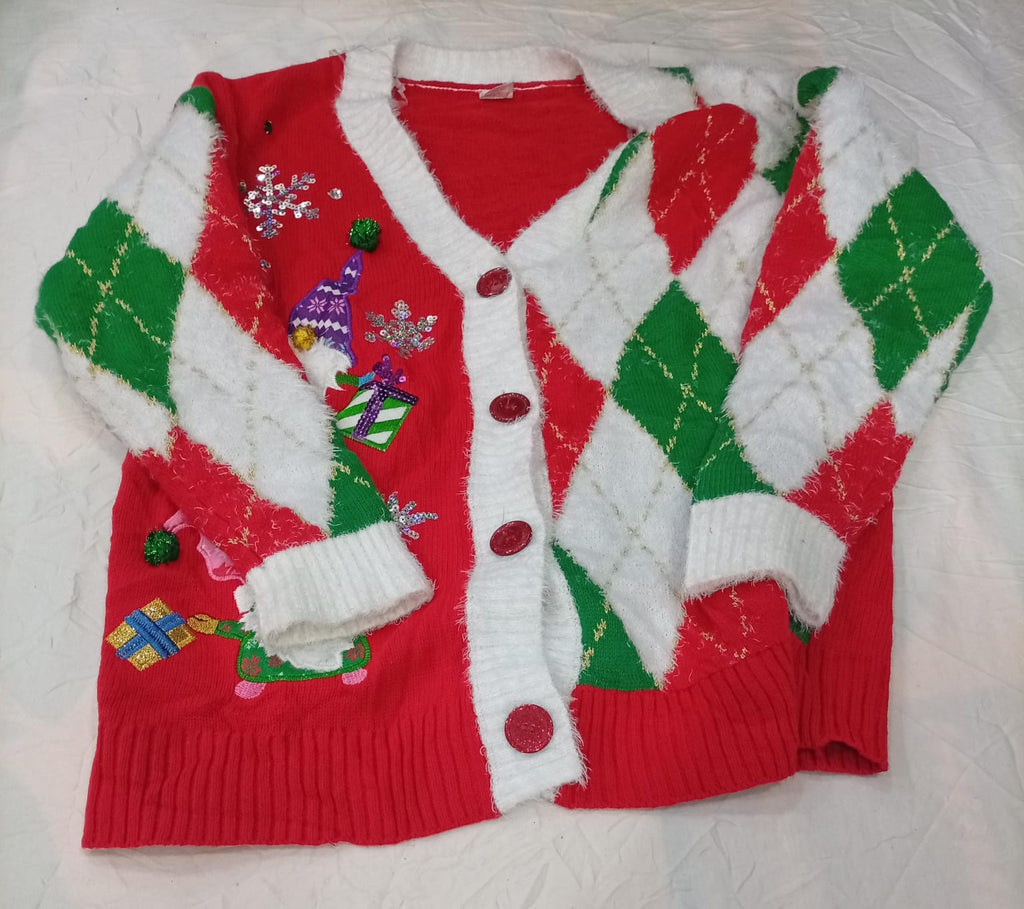 Christmas Sweaters Bundle in mixed sizes and colours. Grade A/B.