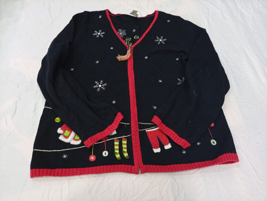 Christmas Sweaters Bundle in mixed sizes and colours. Grade A/B.