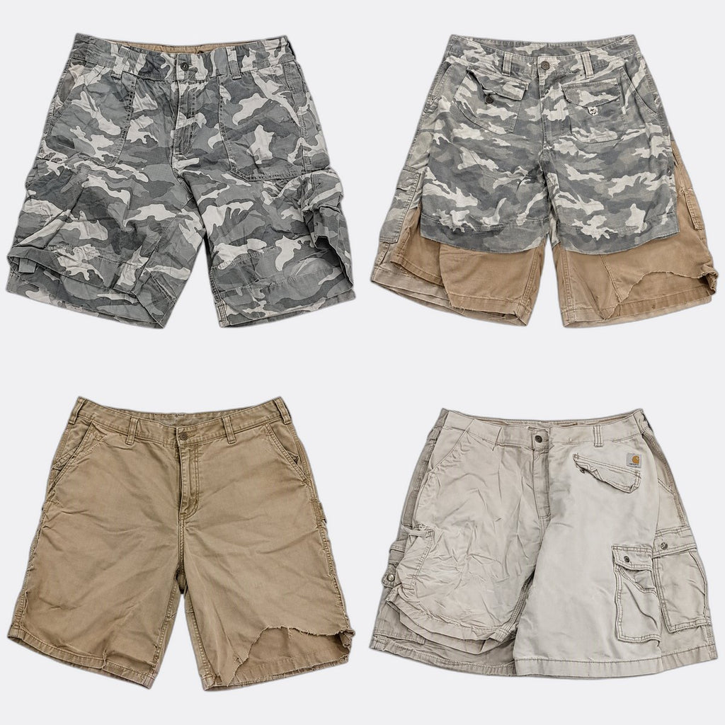 Vintage Carhartt Shorts Bundle in mixed sizes and colours. Grade C.