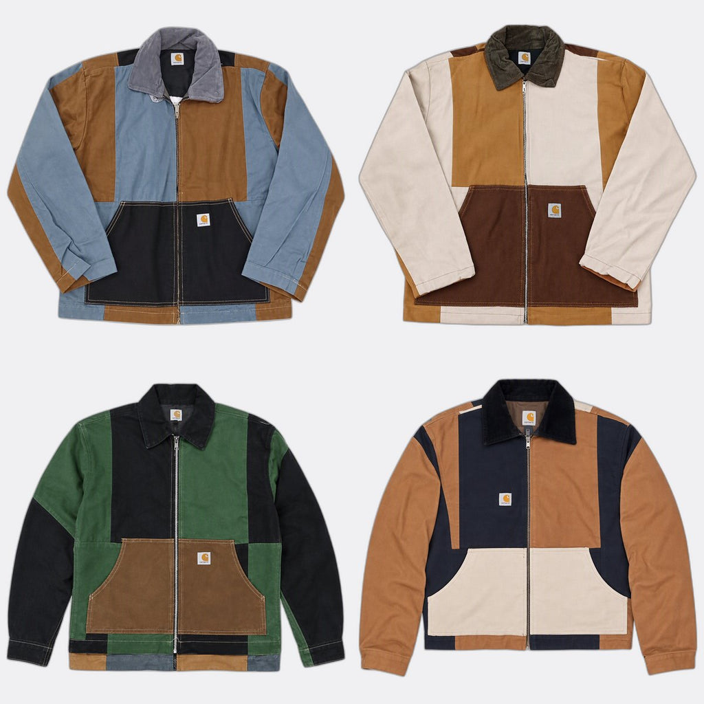 Upcycled Carhartt Jackets Bundle  in mixed sizes and colours, Grade A/B/C.