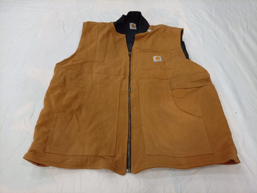 Upcycled Carhartt Vests Bundle  in mixed sizes and colours, Grade A/B/C.