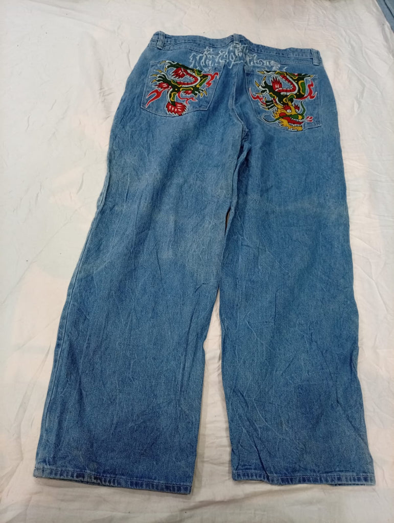 Vintage Designer Men Jeans Bundle in mixed sizes and colours. Grade B/C.