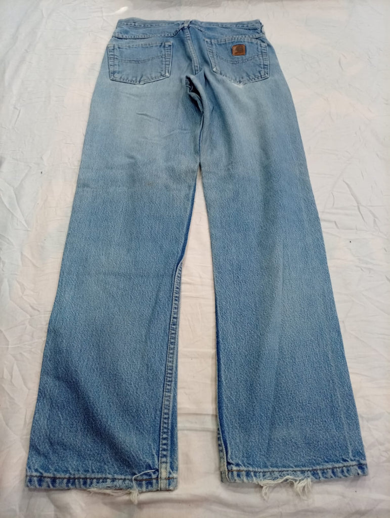 Upcycled Carhartt Double Knee Trousers Bundle  in mixed sizes and colours, Grade A/B/C.