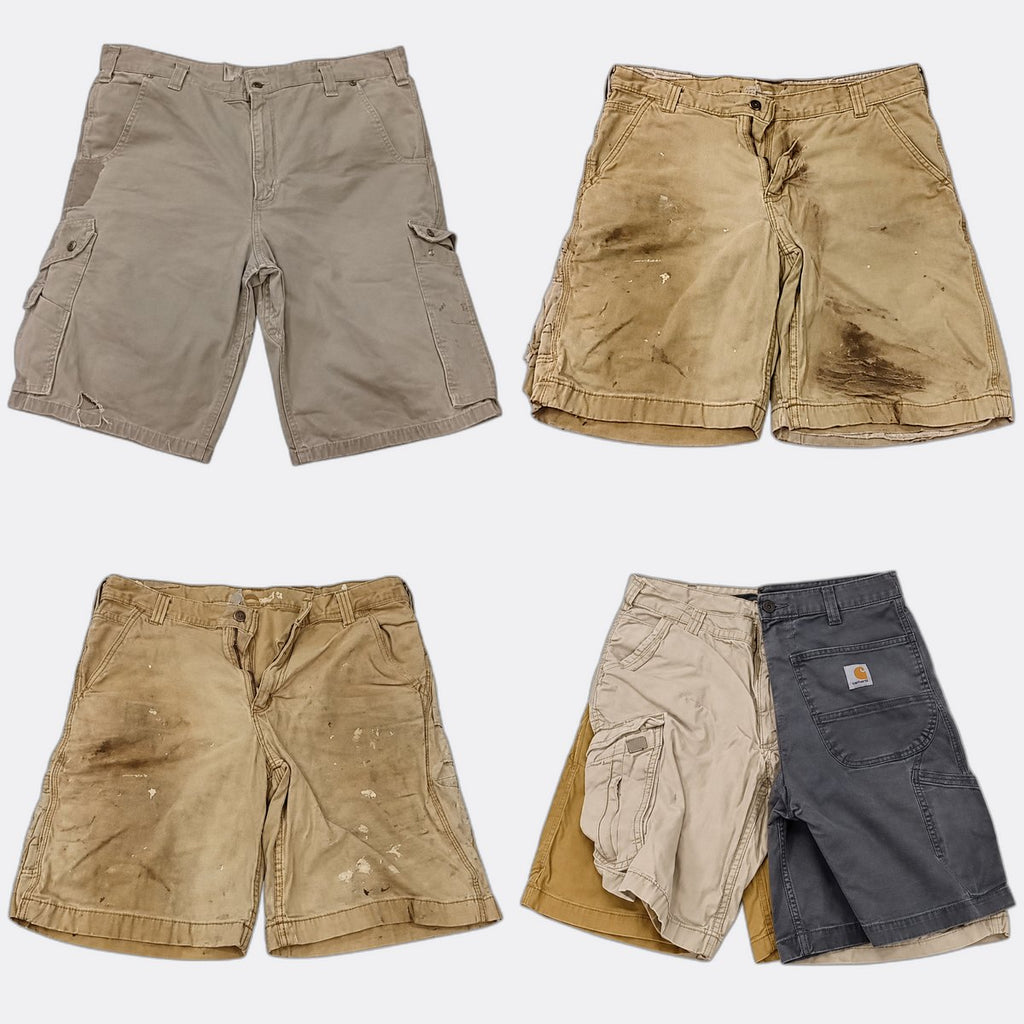 Vintage Carhartt Shorts Bundle  in mixed sizes and colours, Grade C.