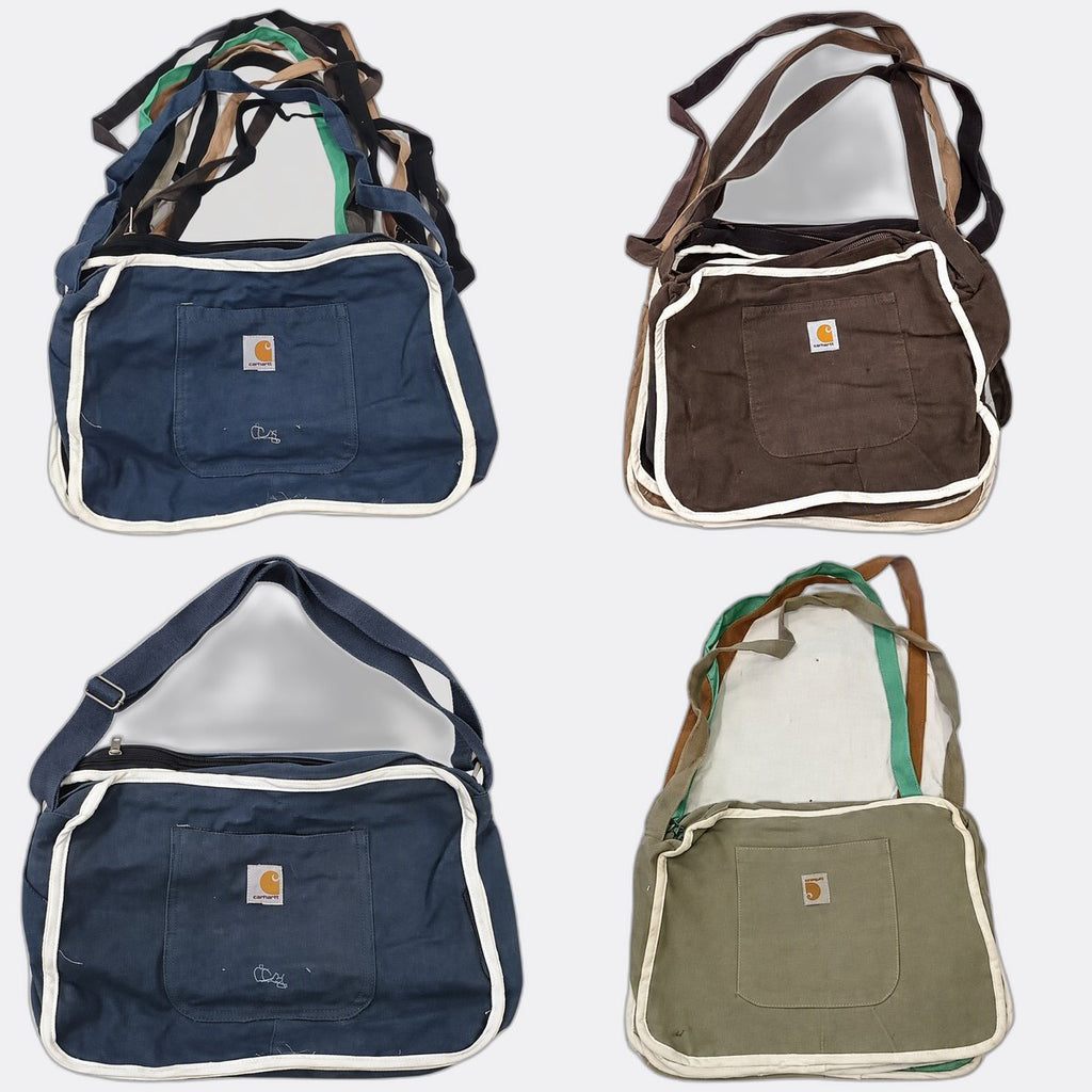 Upcycled Carhartt Bags Bundle  in mixed sizes and colours, Grade A/B/C.