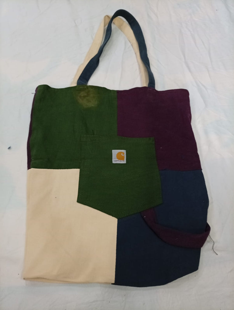 Upcycled Carhartt Bags Bundle  in mixed sizes and colours, Grade A/B/C.