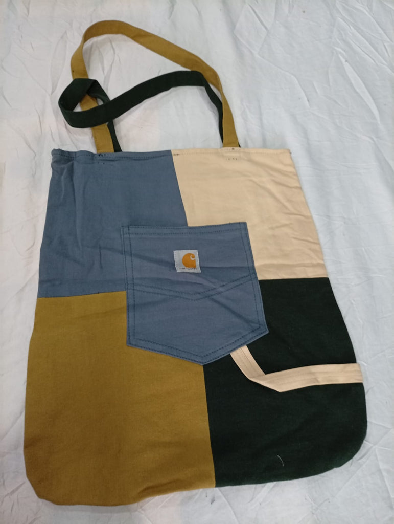 Upcycled Carhartt Bags Bundle  in mixed sizes and colours, Grade A/B/C.