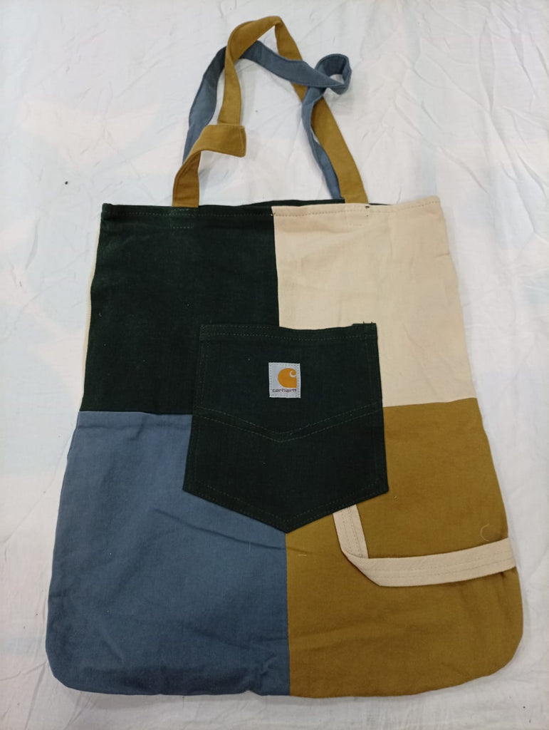Upcycled Carhartt Bags Bundle  in mixed sizes and colours, Grade A/B/C.