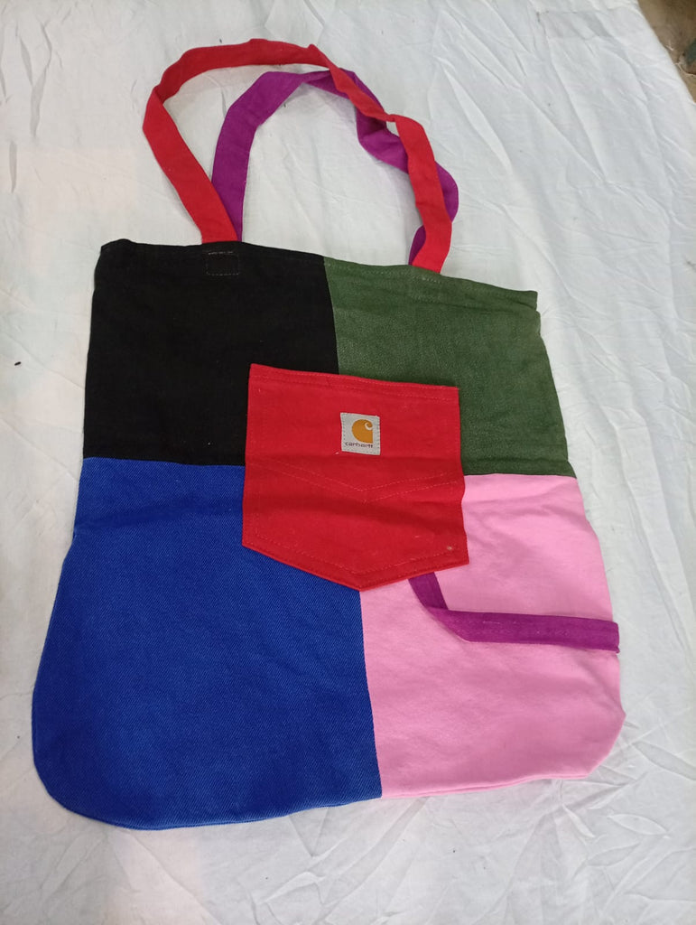 Upcycled Carhartt Bags Bundle  in mixed sizes and colours, Grade A/B/C.