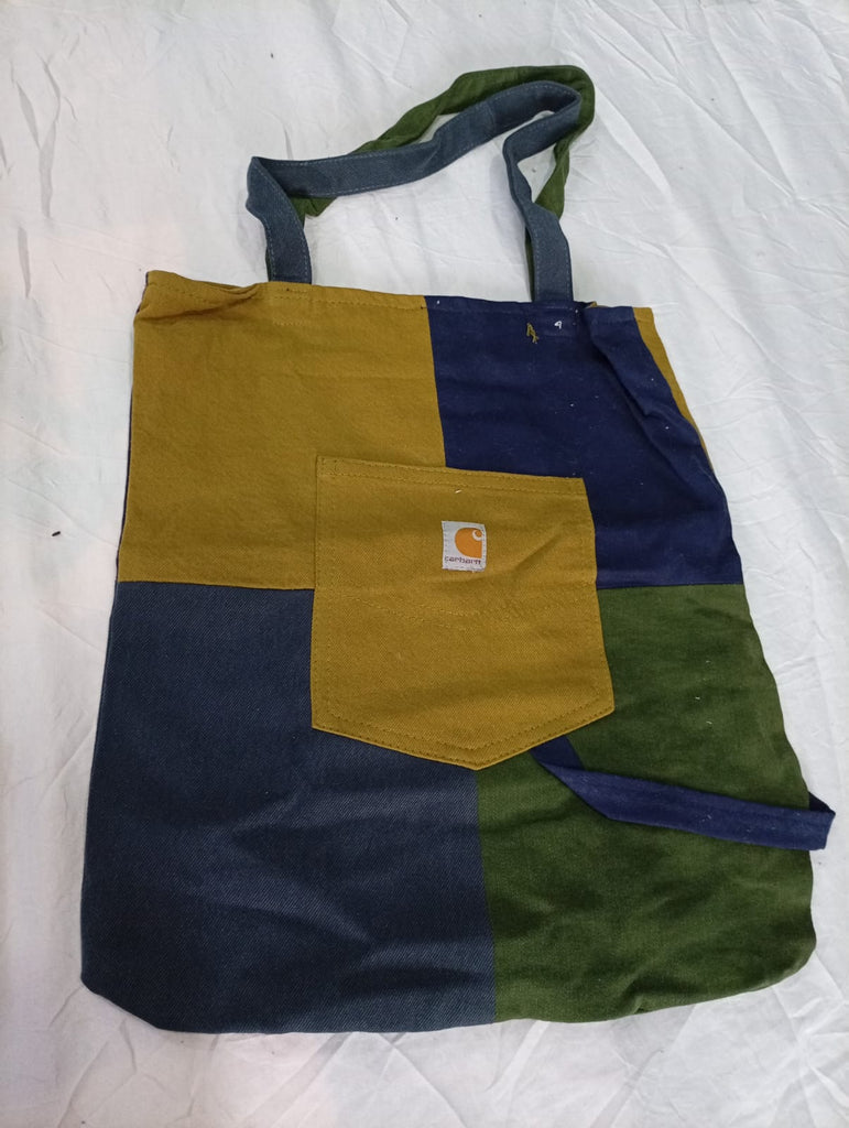 Upcycled Carhartt Bags Bundle  in mixed sizes and colours, Grade A/B/C.