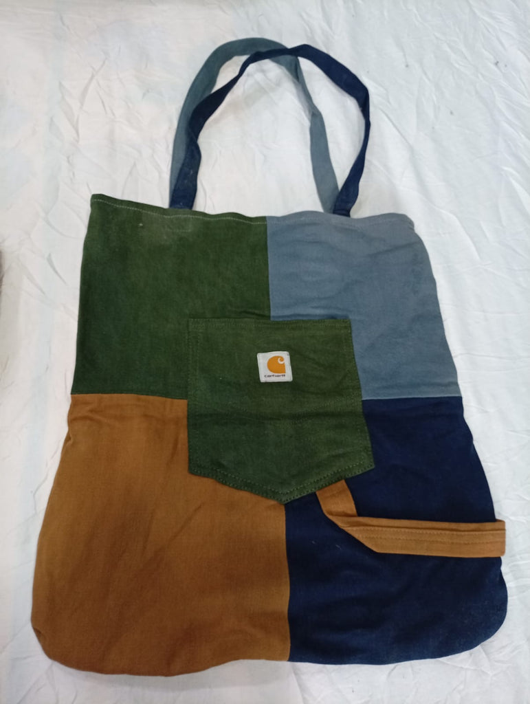 Upcycled Carhartt Bags Bundle  in mixed sizes and colours, Grade A/B/C.