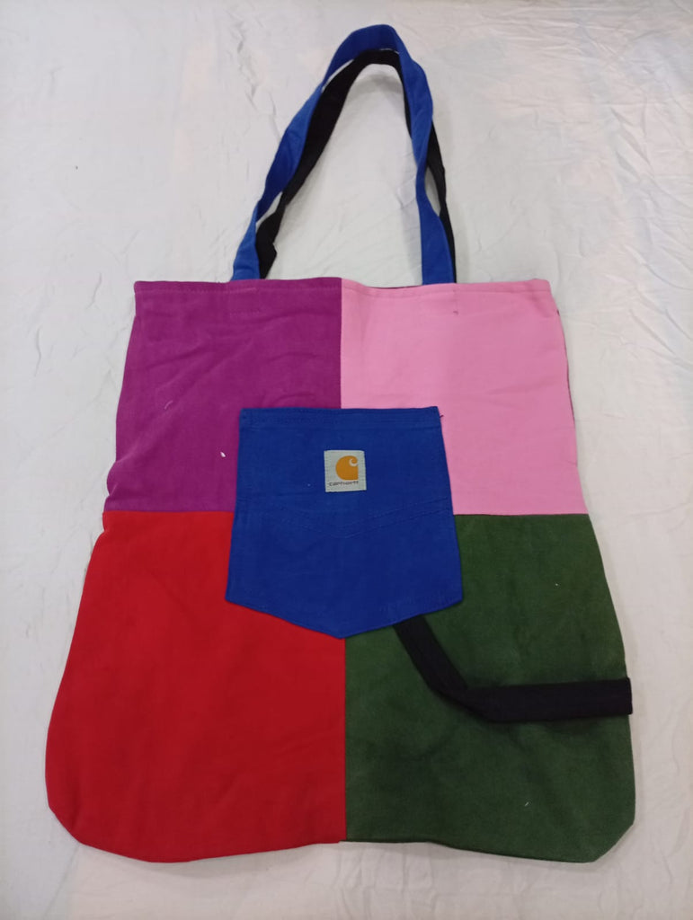 Upcycled Carhartt Bags Bundle  in mixed sizes and colours, Grade A/B/C.