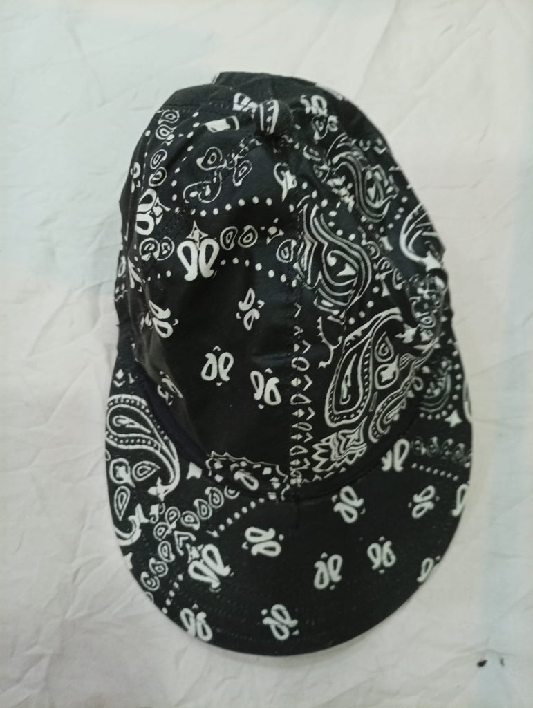 Upcycled Bandana Caps Bundle  in mixed sizes and colours, Grade A/B/C.