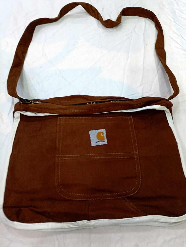  Upcycled Carhartt Bags Bundle  in mixed sizes and colours, Grade A/B/C.