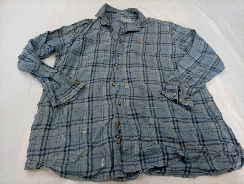  Vintage Carhartt Men Shirts Bundle in mixed sizes and colours, Grade B/C.