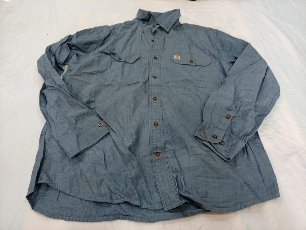  Vintage Carhartt Men Shirts Bundle in mixed sizes and colours, Grade B/C.