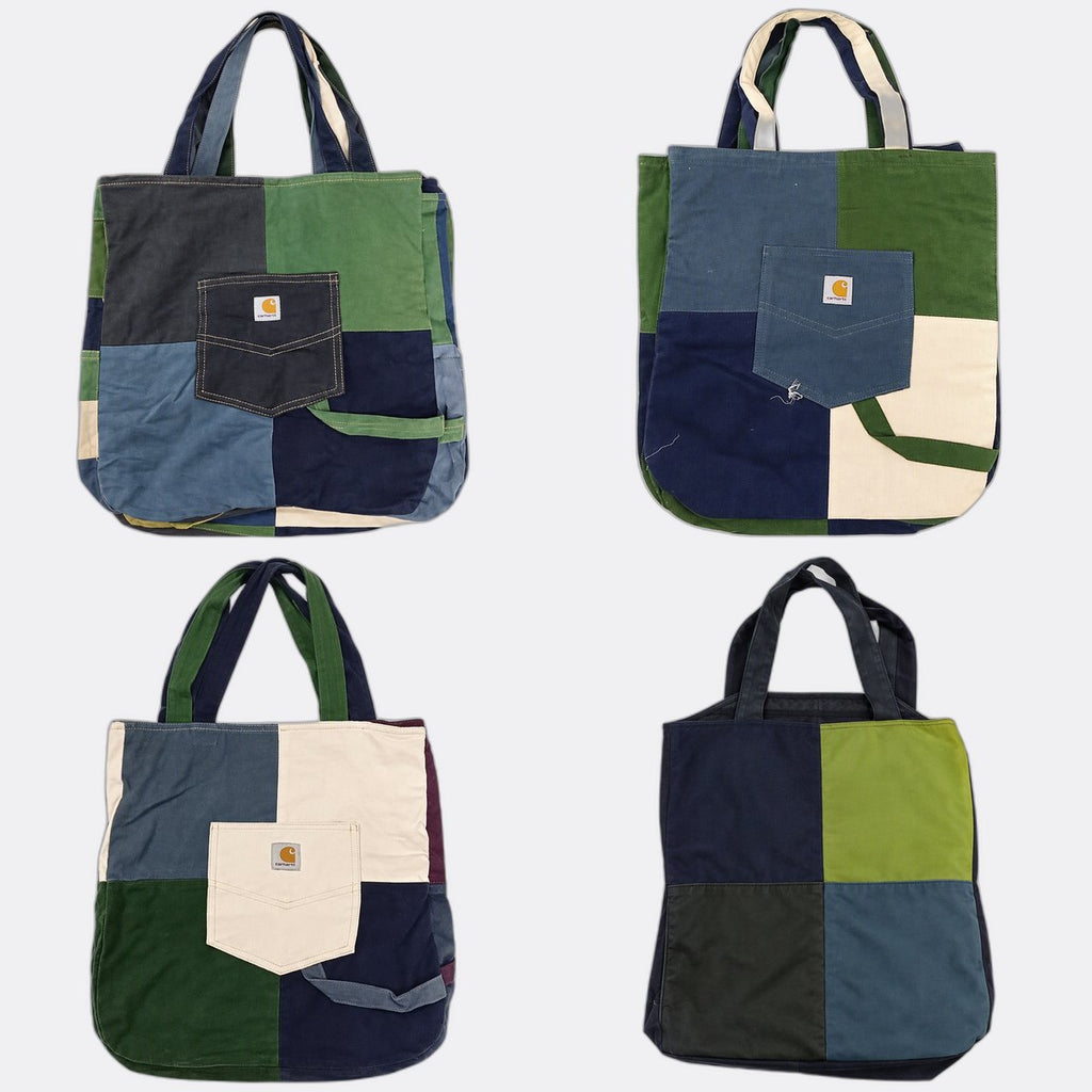Upcycled Carhartt Bags Bundle in mixed sizes and colours. Grade A/B/C.