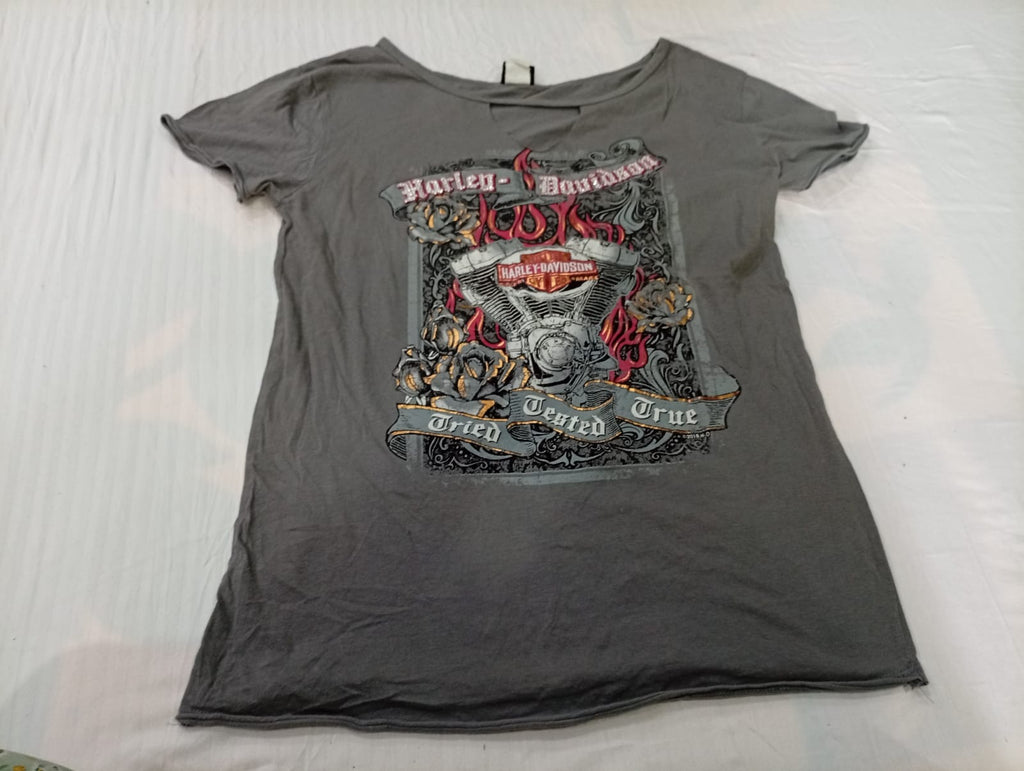 Vintage Harley Baby Tees Bundle in mixed sizes and colours. Grade A/B/C.