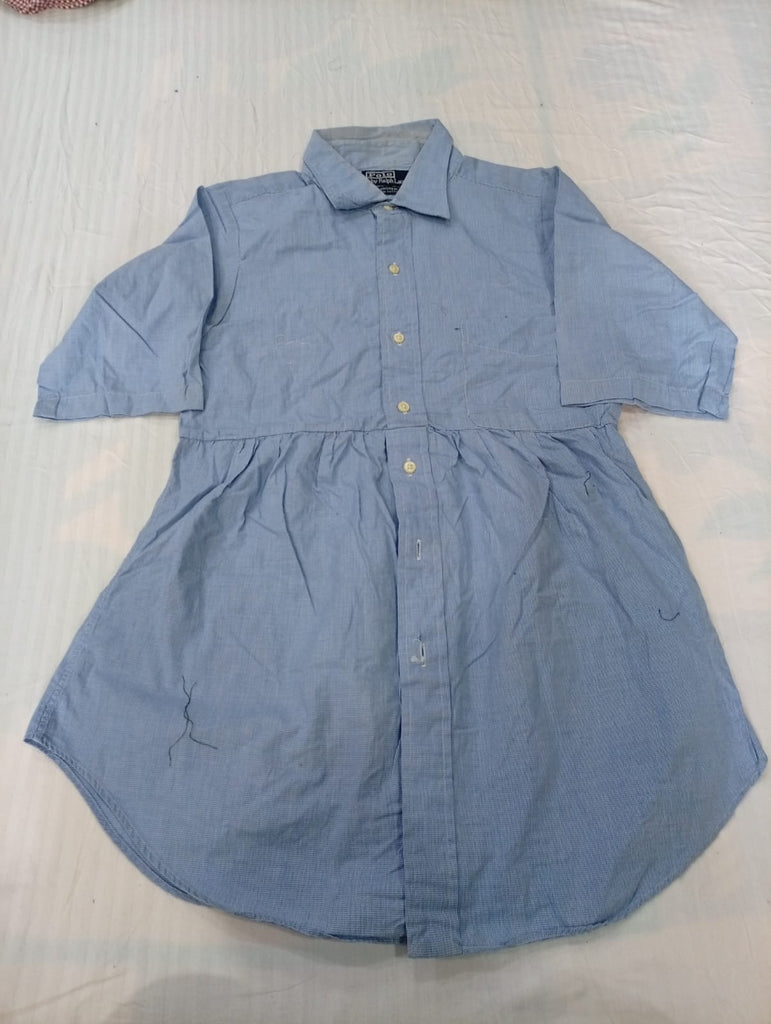 Upcycled Polo Dresses Bundle in mixed sizes and colours. Grade A/B/C.
