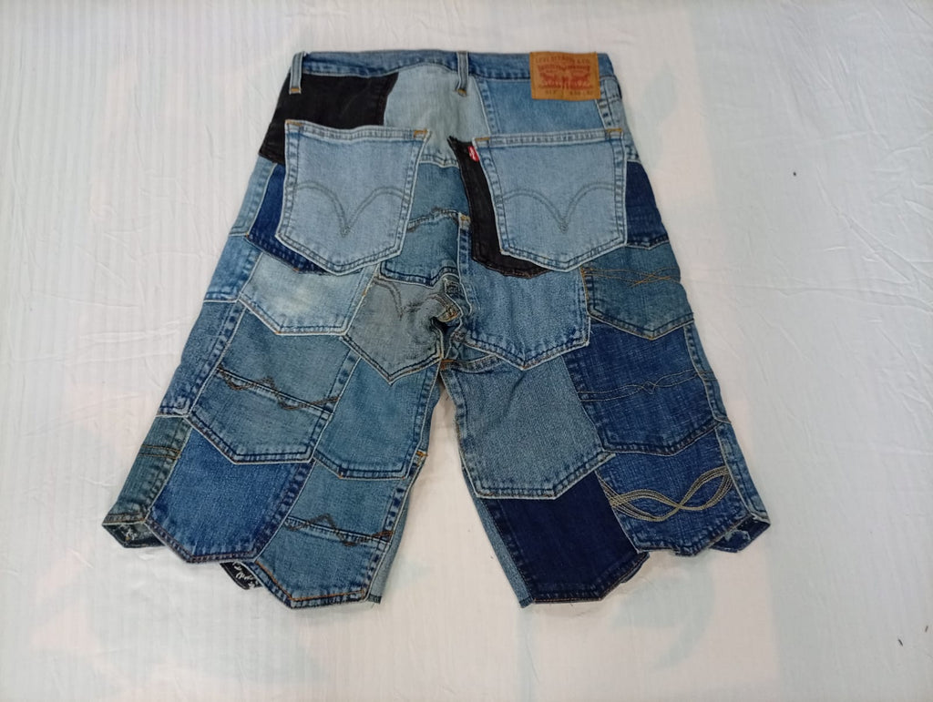 Upcycled Levi's Shorts Bundle in mixed sizes and colours. Grade A/B.