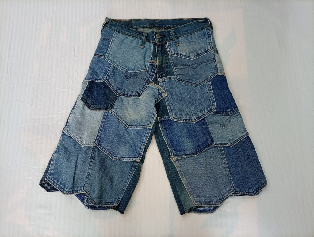 Upcycled Levi's Shorts Bundle in mixed sizes and colours. Grade A/B.